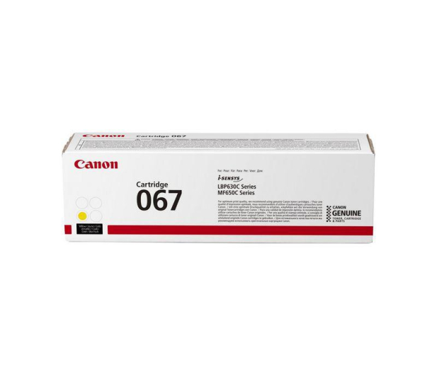 Canon CLBP 067 żółty do 1250 str. - 1208967 - zdjęcie 2